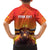Personalized Spain Bull with Crown Family Matching Tank Maxi Dress and Hawaiian Shirt Espana Flag with Coat of Arms