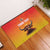 Personalized Spain Bull with Crown Rubber Doormat Espana Flag with Coat of Arms