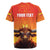 Personalized Spain Bull with Crown Rugby Jersey Espana Flag with Coat of Arms