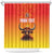 Personalized Spain Bull with Crown Shower Curtain Espana Flag with Coat of Arms
