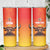 Personalized Spain Bull with Crown Skinny Tumbler Espana Flag with Coat of Arms