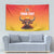 Personalized Spain Bull with Crown Tapestry Espana Flag with Coat of Arms