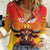 Personalized Spain Bull with Crown Women Casual Shirt Espana Flag with Coat of Arms