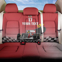 Custom Spain Formula One Back Car Seat Cover Motorsport with Flag F1 World Championship