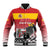 Custom Spain Formula One Baseball Jacket Motorsport with Flag F1 World Championship
