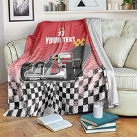 Custom Spain Formula One Blanket Motorsport with Flag F1 World Championship