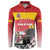 Custom Spain Formula One Button Sweatshirt Motorsport with Flag F1 World Championship