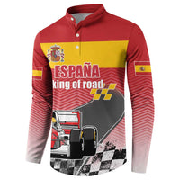 Custom Spain Formula One Button Sweatshirt Motorsport with Flag F1 World Championship
