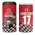 Custom Spain Formula One 4 in 1 Can Cooler Tumbler Motorsport with Flag F1 World Championship