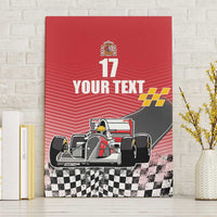 Custom Spain Formula One Canvas Wall Art Motorsport with Flag F1 World Championship