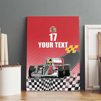 Custom Spain Formula One Canvas Wall Art Motorsport with Flag F1 World Championship