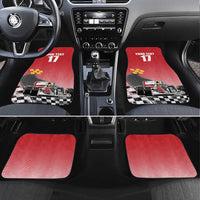 Custom Spain Formula One Car Mats Motorsport with Flag F1 World Championship