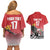 Custom Spain Formula One Couples Matching Off Shoulder Short Dress and Hawaiian Shirt Motorsport with Flag F1 World Championship