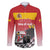 Custom Spain Formula One Family Matching Puletasi and Hawaiian Shirt Motorsport with Flag F1 World Championship