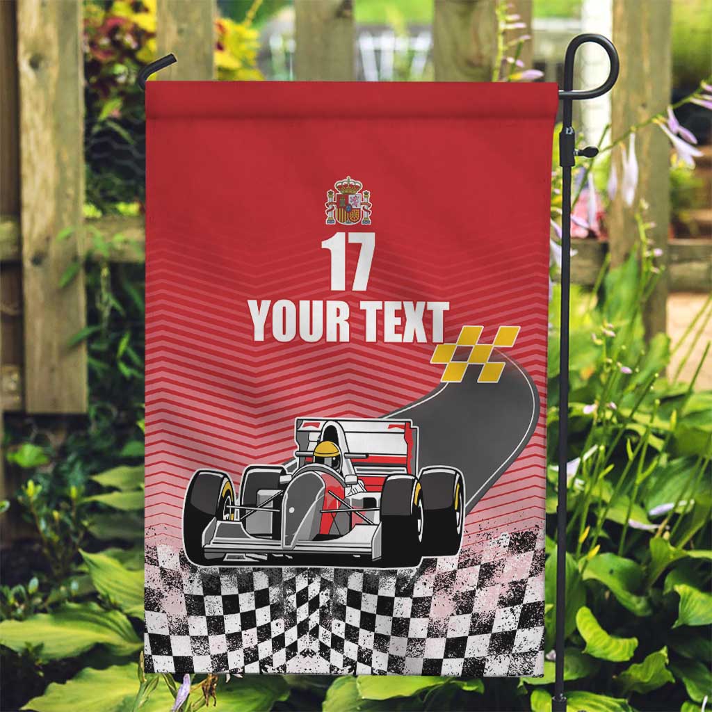 Custom Spain Formula One Garden Flag Motorsport with Flag F1 World Championship