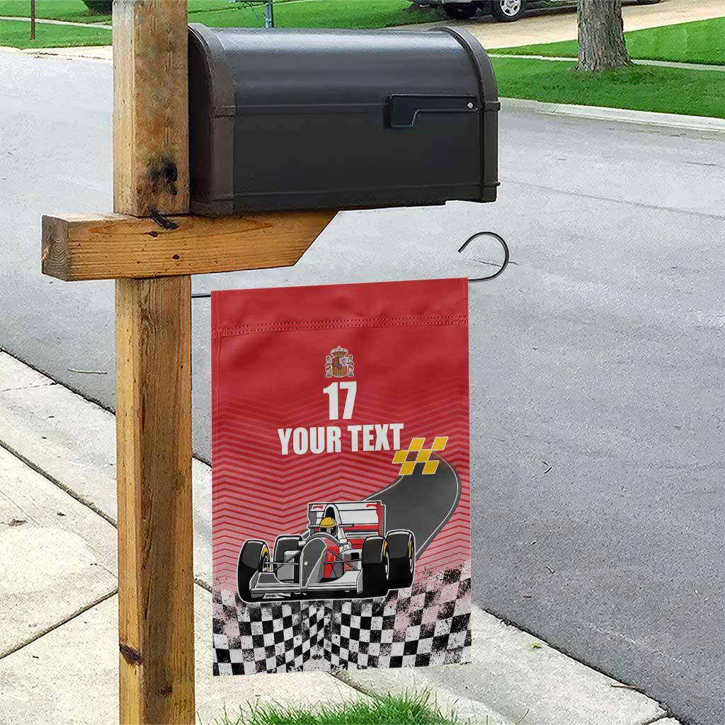 Custom Spain Formula One Garden Flag Motorsport with Flag F1 World Championship