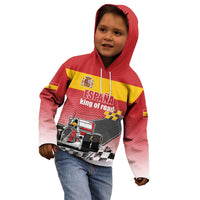 Custom Spain Formula One Kid Hoodie Motorsport with Flag F1 World Championship