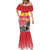 Custom Spain Formula One Mermaid Dress Motorsport with Flag F1 World Championship