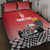 Custom Spain Formula One Quilt Bed Set Motorsport with Flag F1 World Championship