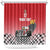 Custom Spain Formula One Shower Curtain Motorsport with Flag F1 World Championship