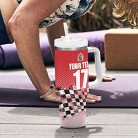 Custom Spain Formula One Tumbler With Handle Motorsport with Flag F1 World Championship