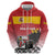 Custom Spain Formula One Zip Hoodie Motorsport with Flag F1 World Championship