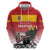 Custom Spain Formula One Zip Hoodie Motorsport with Flag F1 World Championship