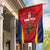 Custom Espana Rugby Spain Garden Flag Lion Mascot Come on Los Leones Red Style
