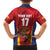 Custom Espana Rugby Spain Hawaiian Shirt Lion Mascot Come on Los Leones Red Style