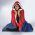 Custom Espana Rugby Spain Hooded Blanket Lion Mascot Come on Los Leones Red Style