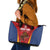 Custom Espana Rugby Spain Leather Tote Bag Lion Mascot Come on Los Leones Red Style