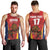 Custom Espana Rugby Spain Men Tank Top Lion Mascot Come on Los Leones Red Style