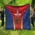 Custom Espana Rugby Spain Quilt Lion Mascot Come on Los Leones Red Style