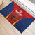 Custom Espana Rugby Spain Rubber Doormat Lion Mascot Come on Los Leones Red Style