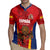 Custom Espana Rugby Spain Rugby Jersey Lion Mascot Come on Los Leones Red Style