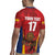 Custom Espana Rugby Spain Rugby Jersey Lion Mascot Come on Los Leones Red Style