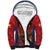 Custom Espana Rugby Spain Sherpa Hoodie Lion Mascot Come on Los Leones Red Style