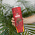 Custom Espana Rugby Spain Skinny Tumbler Lion Mascot Come on Los Leones Red Style