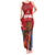 Custom Espana Rugby Spain Tank Maxi Dress Lion Mascot Come on Los Leones Red Style