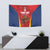 Custom Espana Rugby Spain Tapestry Lion Mascot Come on Los Leones Red Style