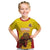 Custom Espana Rugby Spain Kid T Shirt Lion Mascot Come on Los Leones Yellow Style