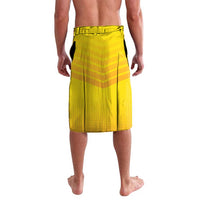 Custom Espana Rugby Spain Lavalava Lion Mascot Come on Los Leones Yellow Style