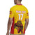 Custom Espana Rugby Spain Rugby Jersey Lion Mascot Come on Los Leones Yellow Style
