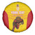 Custom Espana Rugby Spain Spare Tire Cover Lion Mascot Come on Los Leones Yellow Style