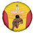 Custom Espana Rugby Spain Spare Tire Cover Lion Mascot Come on Los Leones Yellow Style