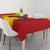 Custom Espana Rugby Spain Tablecloth Lion Mascot Come on Los Leones Yellow Style