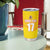 Custom Espana Rugby Spain Tumbler Cup Lion Mascot Come on Los Leones Yellow Style