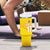 Custom Espana Rugby Spain Tumbler With Handle Lion Mascot Come on Los Leones Yellow Style