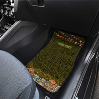 Personalized Mexico Cinco De Mayo Car Mats Chilli Pepper and Cactus