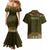 Personalized Mexico Cinco De Mayo Couples Matching Mermaid Dress and Hawaiian Shirt Chilli Pepper and Cactus